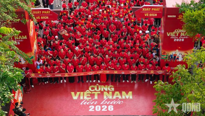 “Cùng Việt Nam tiến bước” năm 2026 xác lập Kỷ lục Guinness thế giới về số lượng địa phương cùng đồng loạt tổ chức hoạt động đi bộ nâng cao nhận thức về môi trường.
