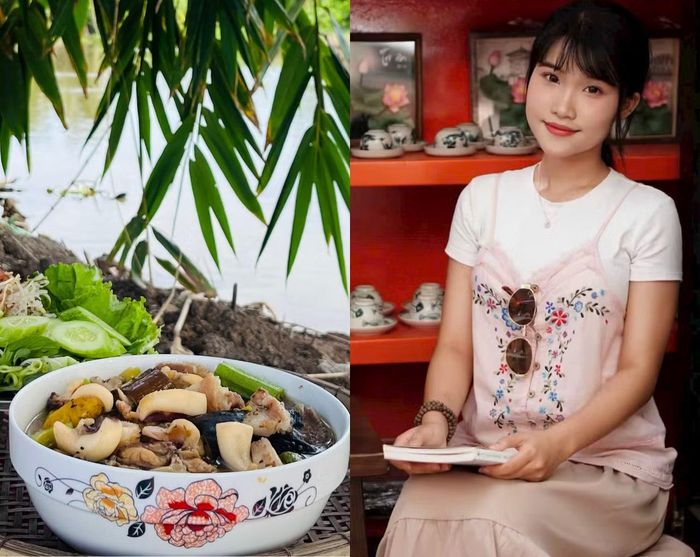 Minh Thư về quê và được ngoại nấu cho món mắm kho đậm hương vị quê nhà.