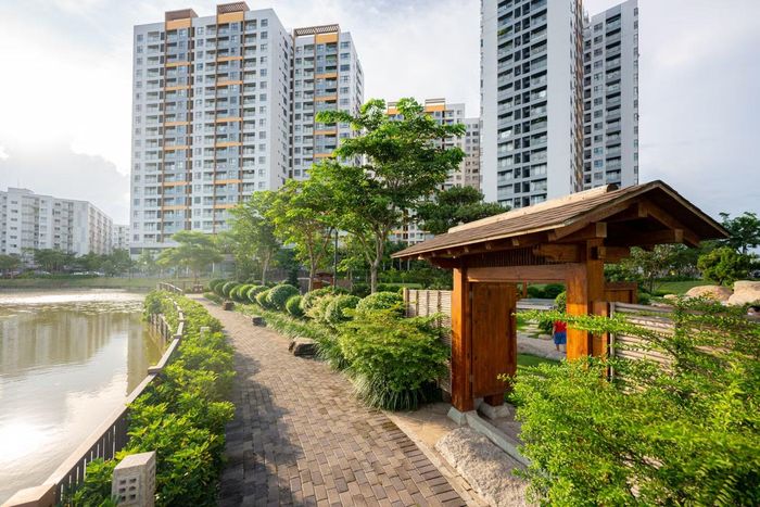 Mizuki Park rộng 26 ha là nơi sinh sống của hơn 4.000 gia đình