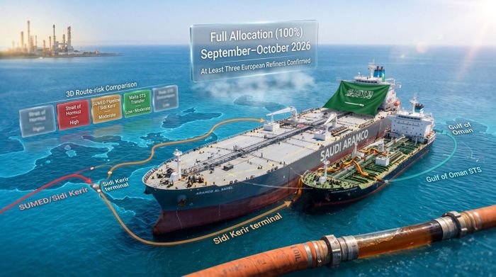 Saudi Aramco điều hành các mối quan hệ cung cấp dầu thô của mình thông qua các hợp đồng dài hạn, thường được cấu trúc trên cơ sở hàng năm với các chỉ định khối lượng hàng tháng. (Ảnh minh họa)
