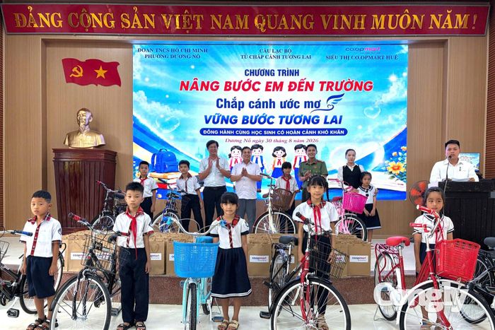 Chương trình không chỉ hỗ trợ về vật chất mà còn góp phần lan tỏa tinh thần tương thân tương ái, sẻ chia trách nhiệm với cộng đồng.