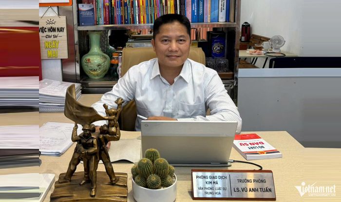 Luật sư Vũ Anh Tuấn.