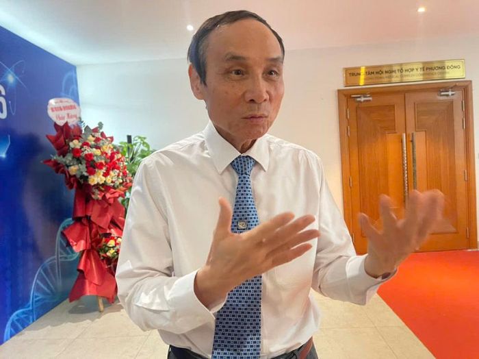 GS Mai Trọng Khoa chia sẻ về nghịch lý ung thư ở nước ta. Ảnh: P.T.