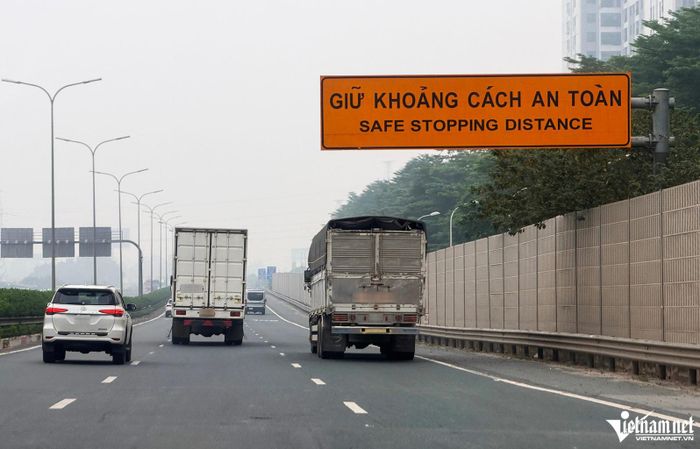 7 điều rút ra sau khi di chuyển trên đường cao tốc phạt lỗi khoảng cách? Ảnh: Đình Hiếu