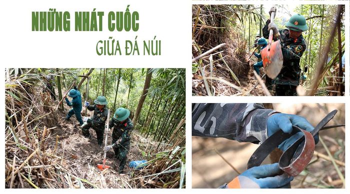 Từng nhát cuốc, nhát xẻng được thực hiện cẩn trọng; mọi dấu tích, di vật trong lòng đất đều được kiểm tra kỹ lưỡng, không để bỏ sót manh mối.