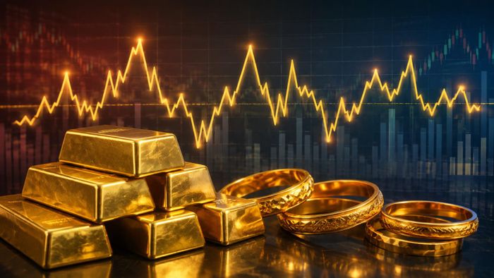 Giá vàng SJC giảm chậm hơn thế giới. Ảnh minh hoạ