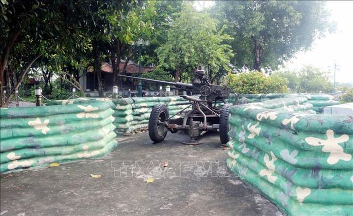 Di tích quốc qua Trận địa pháo phòng không Lam Hạ, phường Hà Nam, tỉnh Ninh Bình.