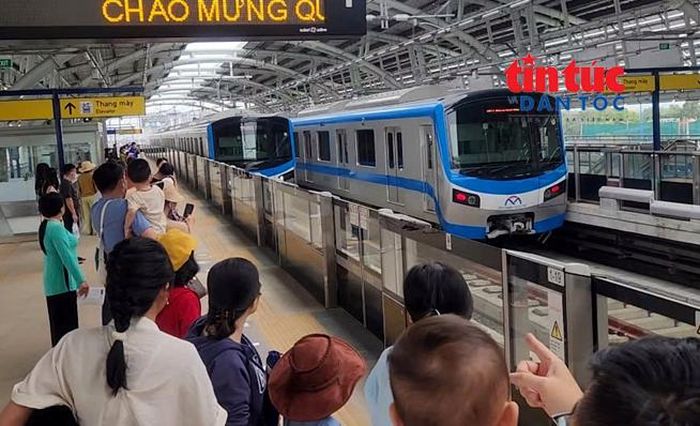 Metro số 1 chạy 264 lượt tàu, miễn phí vé ngày Quốc khánh 2/9.