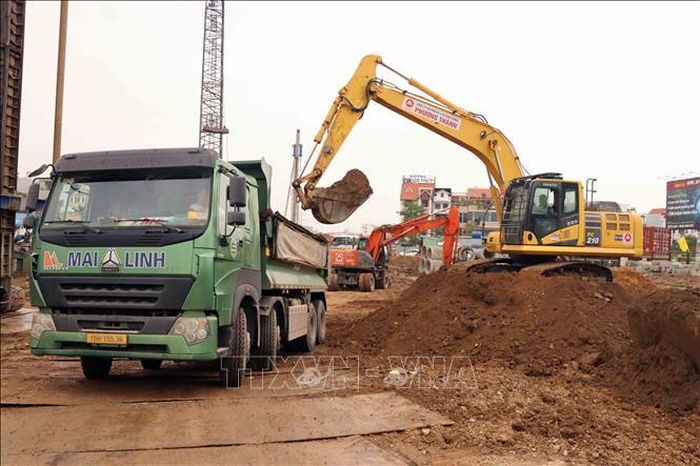 Dự án nút giao Bùi Viện - Võ Nguyên Giáp. Ảnh tư liệu, minh họa: Hoàng Ngọc/TTXVN