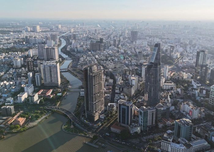 TP Hồ Chí Minh sau sáp nhập đang hướng đến là siêu đô thị dẫn dắt kinh tế vùng phía Nam. Ảnh: Hoàng Tuyết/Báo Tin tức và Dân tộc