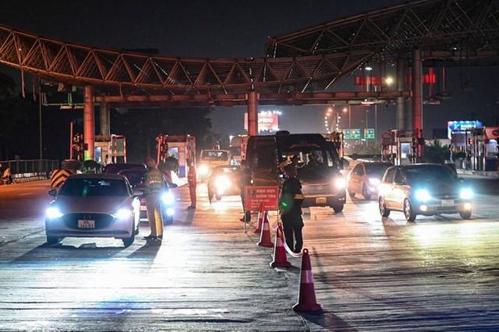Dù lượng phương tiện tăng cao ngay trong ngày đầu kỳ nghỉ lễ, Cục CSGT cho biết tình hình giao thông trên các tuyến cao tốc cơ bản ổn định, không xảy ra ùn tắc (Nguồn: Cục Cảnh sát giao thông).