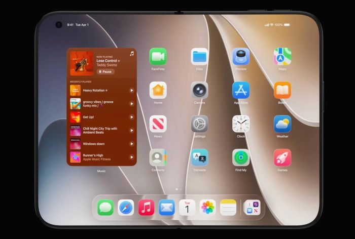 iPhone Ultra màn hình gập. Ảnh: FPT