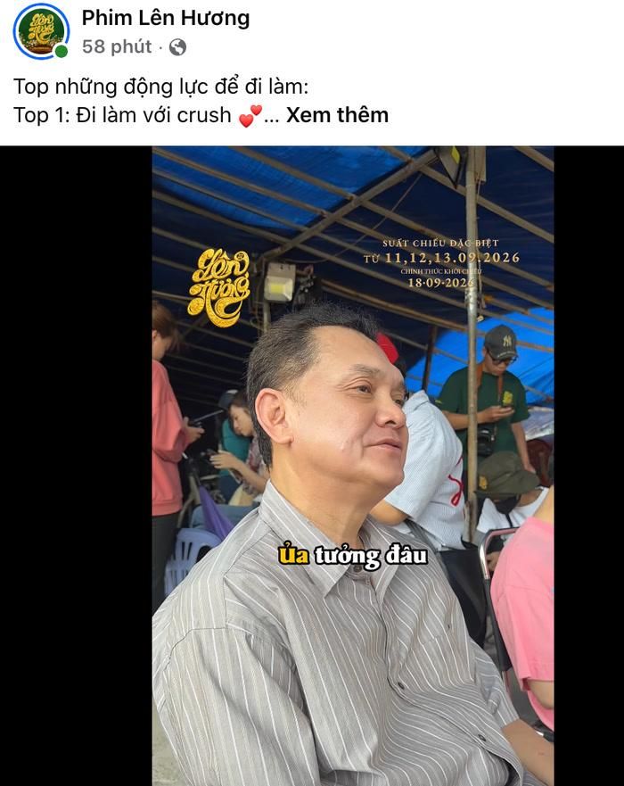 Hậu trường đầy hài hước của NSƯT Hữu Châu trong Lên Hương.