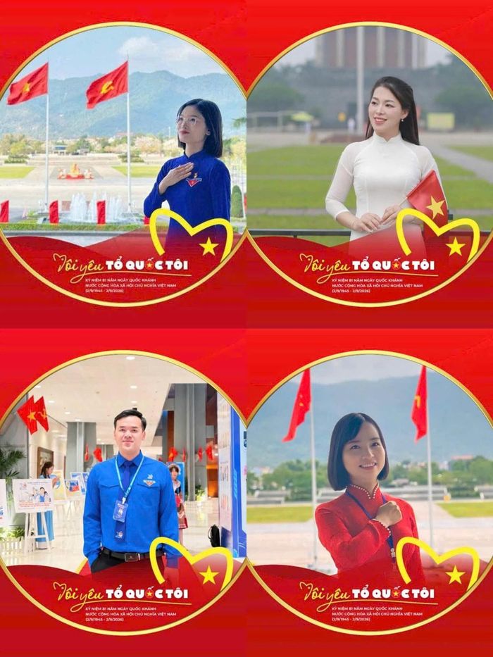 Phong trào "phủ đỏ" mạng xã hội của tuổi trẻ Cao Bằng được giới trẻ địa phương nhiệt tình hưởng ứng. 