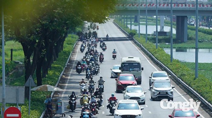 Giao thông TP.HCM trong ngày thứ 2 nghỉ lễ.