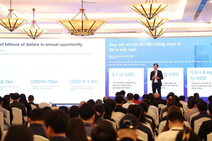 PGS.TS Nguyễn Hữu Huân, Phó chủ tịch Cơ quan điều hành VIFC-HCMC. Ảnh: Phú Quốc