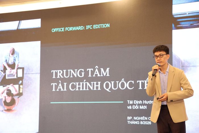 Ông Lê Trọng Hiếu, Giám đốc cấp cao Bộ phận tư vấn cho thuê văn phòng, CBRE Việt Nam. Ảnh: Phú Quốc