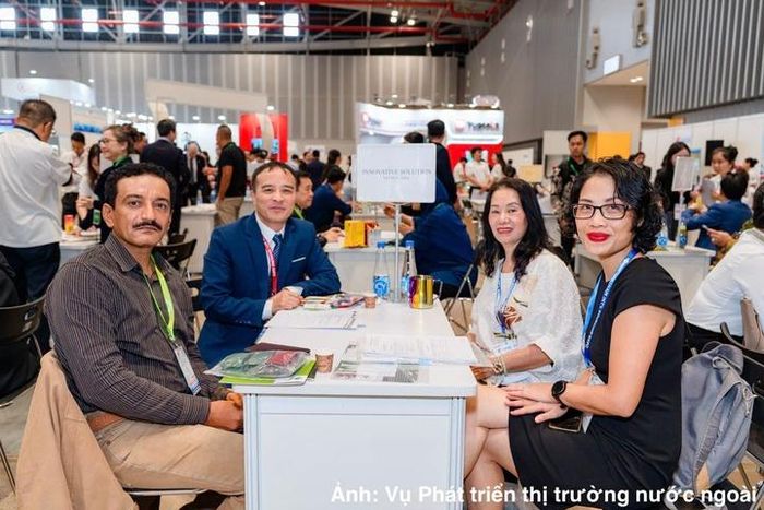 Các chương trình kết nối giao thương tại Vietnam International Sourcing tạo ra các cơ hội cho doanh nghiệp Việt tiếp cận thị trường quốc tế. 