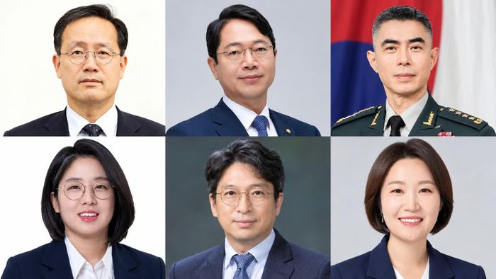 Tổng thống Hàn Quốc đề cử 6 bộ trưởng. Ảnh Chosun.