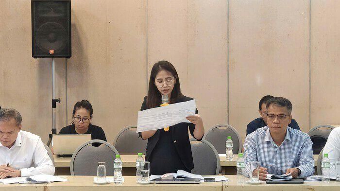 Bà Hà Thị Thu Trang, đại diện Tập đoàn Masterise. (Ảnh: Di Anh).