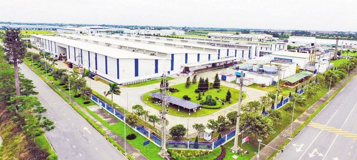  Một góc Khu công nghiệp Quế Võ. 