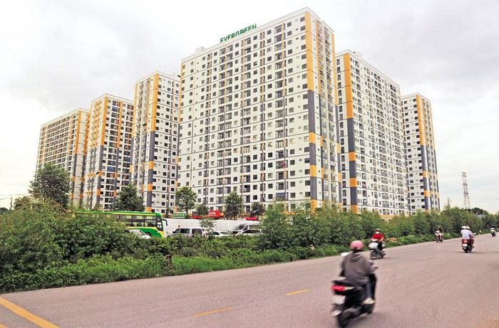  Khu nhà ở xã hội dành cho công nhân tại phường Nếnh. 