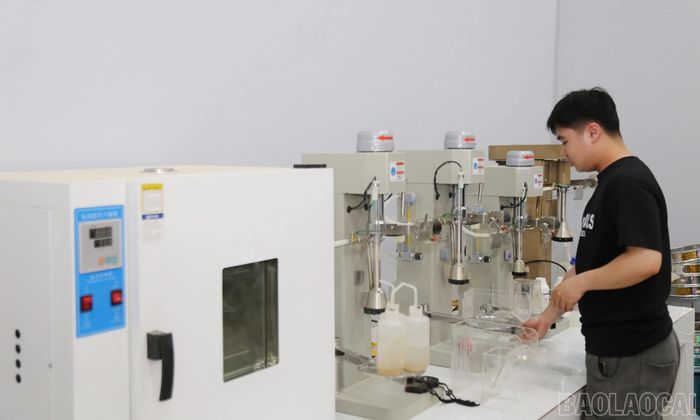 Phòng KCS đang được chuẩn bị để đưa vào hoạt động.