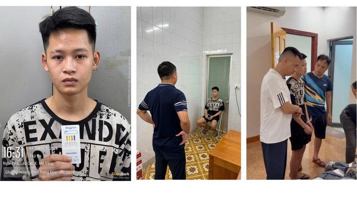 Lực lượng Công an đấu tranh, làm rõ hành vi tổ chức sử dụng trái phép chất ma túy của Hoàng Đình Trọng Đức.