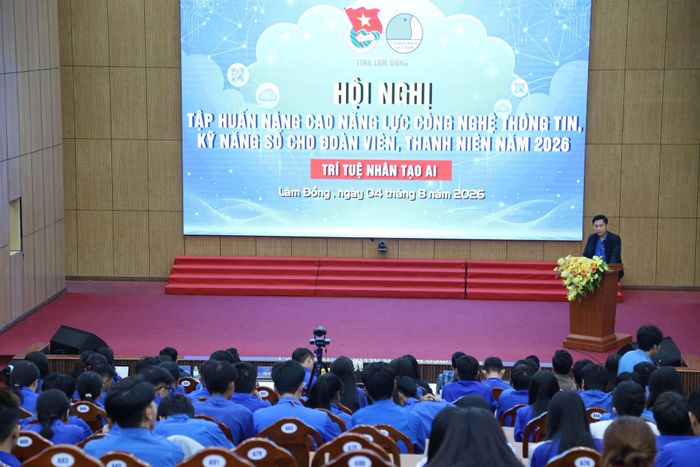 Tỉnh Đoàn Lâm Đồng tập huấn nâng cao năng lực công nghệ thông tin, kỹ năng số cho đoàn viên, thanh niên trên địa bàn
