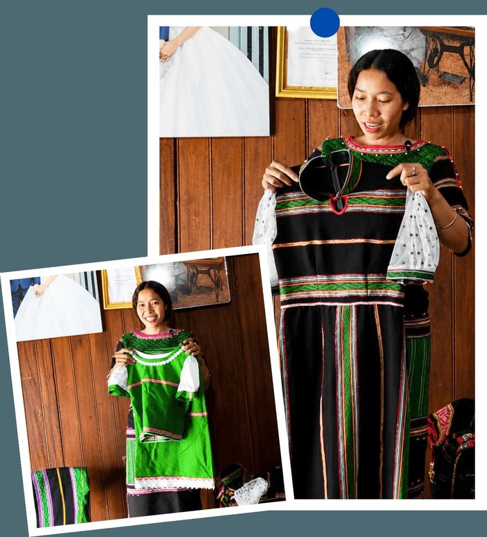Các sản phẩm truyền thống do nghệ nhân Thị Năm làm ra