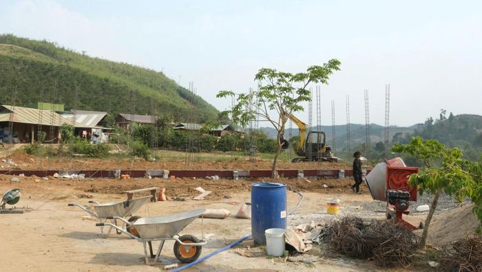 Những công trình mới tiếp tục được xây dựng