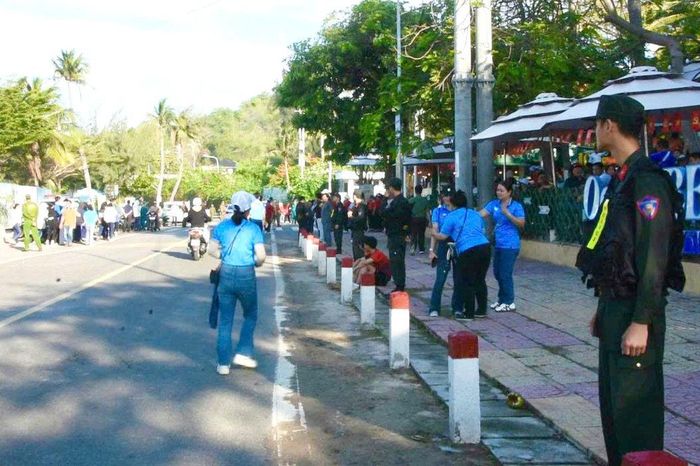 Các lực lượng phối hợp thực hiện nhiệm vụ tại hoạt động