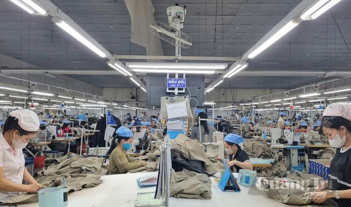 Doanh nghiệp phát triển tạo việc làm ổn định cho lao động địa phương - Ảnh: M.L