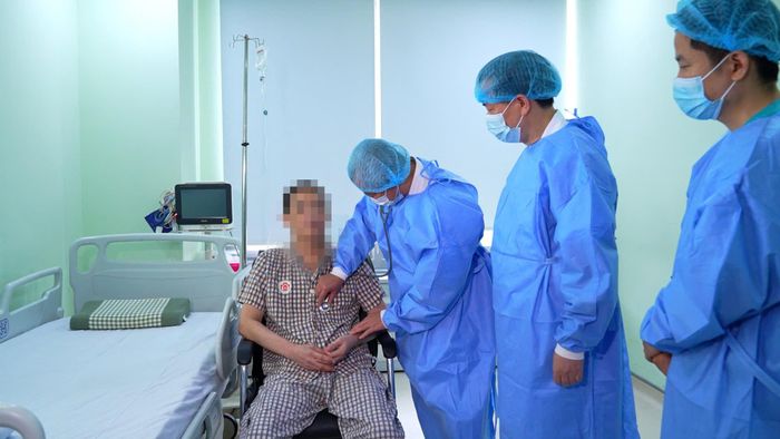 Sau ghép, bệnh nhân có tiến triển tích cực và tiếp tục được theo dõi sát sao. Ảnh: BVCC