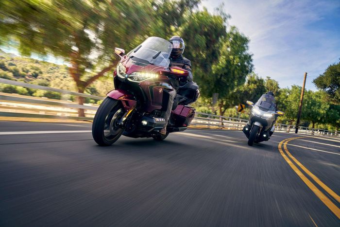  Honda Gold Wing phù hợp với người thường đặt sự êm ái, tiện nghi lên trên sự gọn nhẹ 