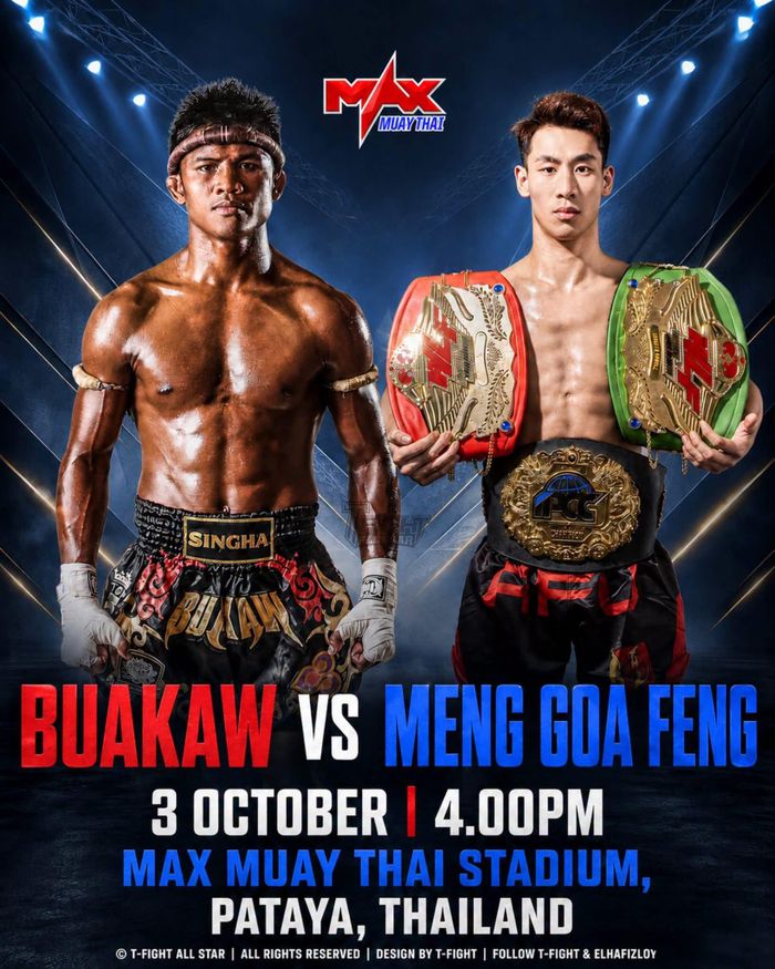 Buakaw Banchamek tái tấi Meng Meng Gaofeng