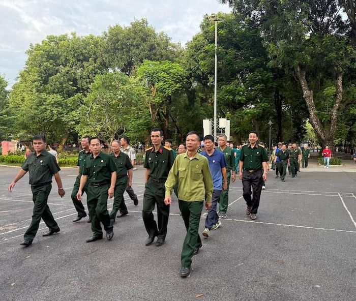 Chương trình lan tỏa thông điệp sức khỏe và tinh thần Việt Nam tiến bước. Ảnh: TA