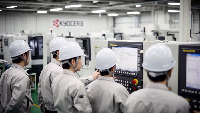 Nhật Bản đang đẩy mạnh đầu tư vào trí tuệ nhân tạo và các ngành công nghệ chiến lược. Ảnh: Kyocera