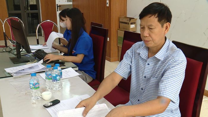 Trụ sở UBND thị trấn Vân Đình (cũ) được sử dụng làm điểm sinh hoạt cộng đồng khu dân cư thôn Lê Lợi, xã Vân Đình. Ảnh: Lại Tấn
