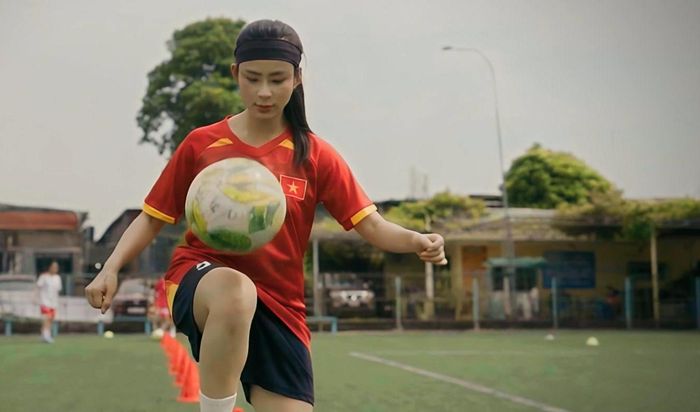 Thảo My chuẩn bị từ kỹ năng cho đến thể lực trước khi vào vai diễn. Ảnh VTV