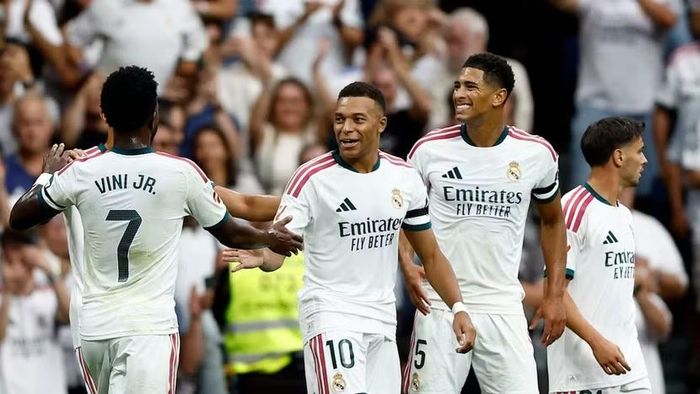 Thắng liền 3 trận, Real của HLV Mourinho lên top 1 La Liga (Ảnh: AS)