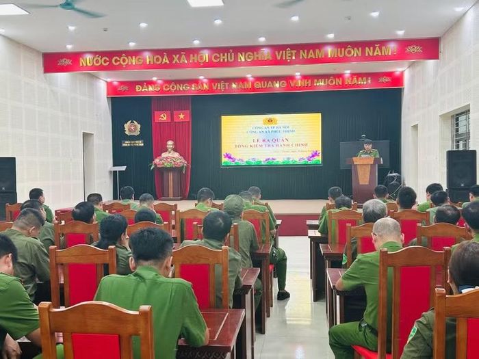 Họp triển khai ra quân đảm bảo ANTT địa bàn dịp Quốc khánh 2-9