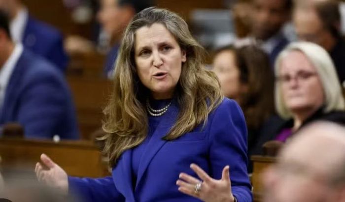 Cựu Phó Thủ tướng kiêm Bộ trưởng Tài chính Canada Chrystia Freeland trở thành cố vấn cho ông Zelensky về phát triển kinh tế.