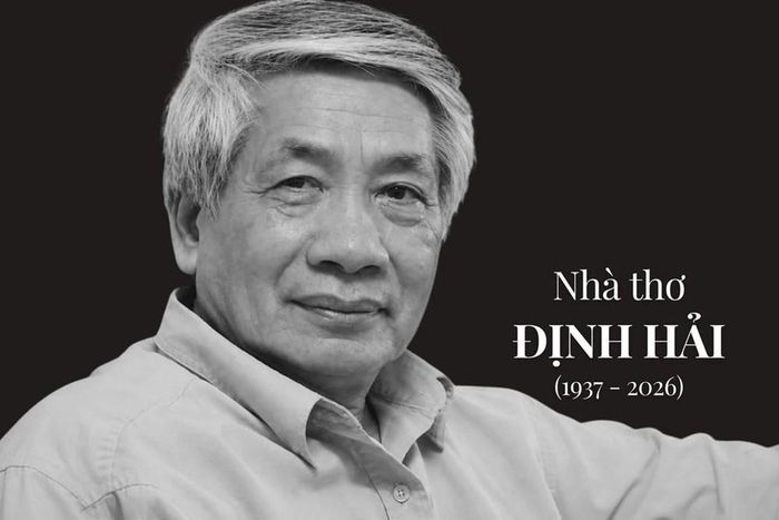 Nhà thơ Định Hải. Ảnh: Báo Thể thao & Văn hoá