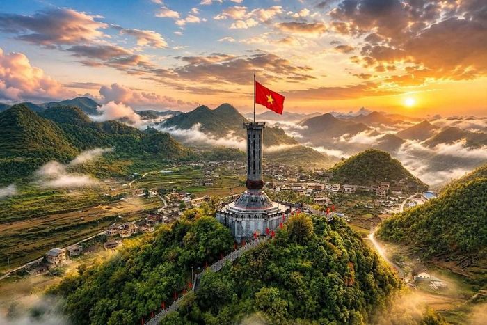 Cột cờ quốc gia Lũng Cú là điểm đến thu hút du khách dịp nghỉ lễ Quốc khánh 2.9