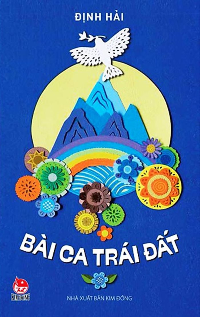 Tập thơ “Bài ca trái đất” của Định Hải, được tái bản nhiều lần