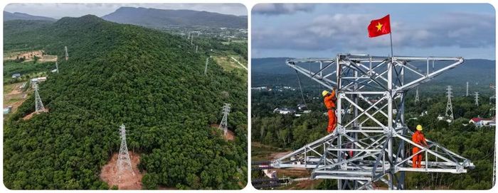 Lưới điện đã và đang tiếp tục phủ khắp Đảo Ngọc. (Ảnh: EVNSPC)