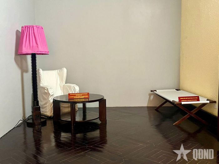 Căn phòng nơi Chủ tịch Hồ Chí Minh viết bản Tuyên ngôn Độc lập, khai sinh nước Việt Nam Dân chủ Cộng hòa.
