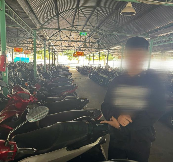 Đối tượng trộm cắp trong bãi giữ xe sân bay bị bắt giữ.