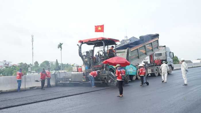  Sáng 31-8, các mũi thi công dự án Vành đai 3 TPHCM tăng cường phương tiện, lực lượng thi công xuyên lễ 